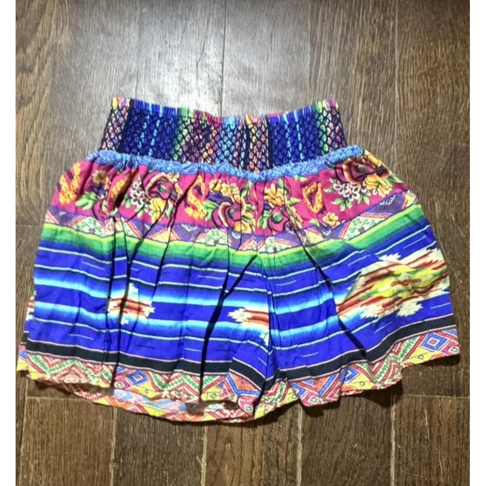 Polo Ralph Lauren Colorful Print Shorts Girls Size 6